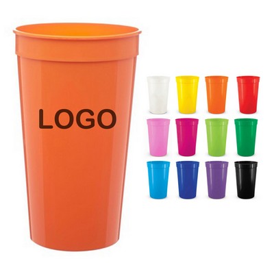 22 oz. Large Plastic Stadium Cup